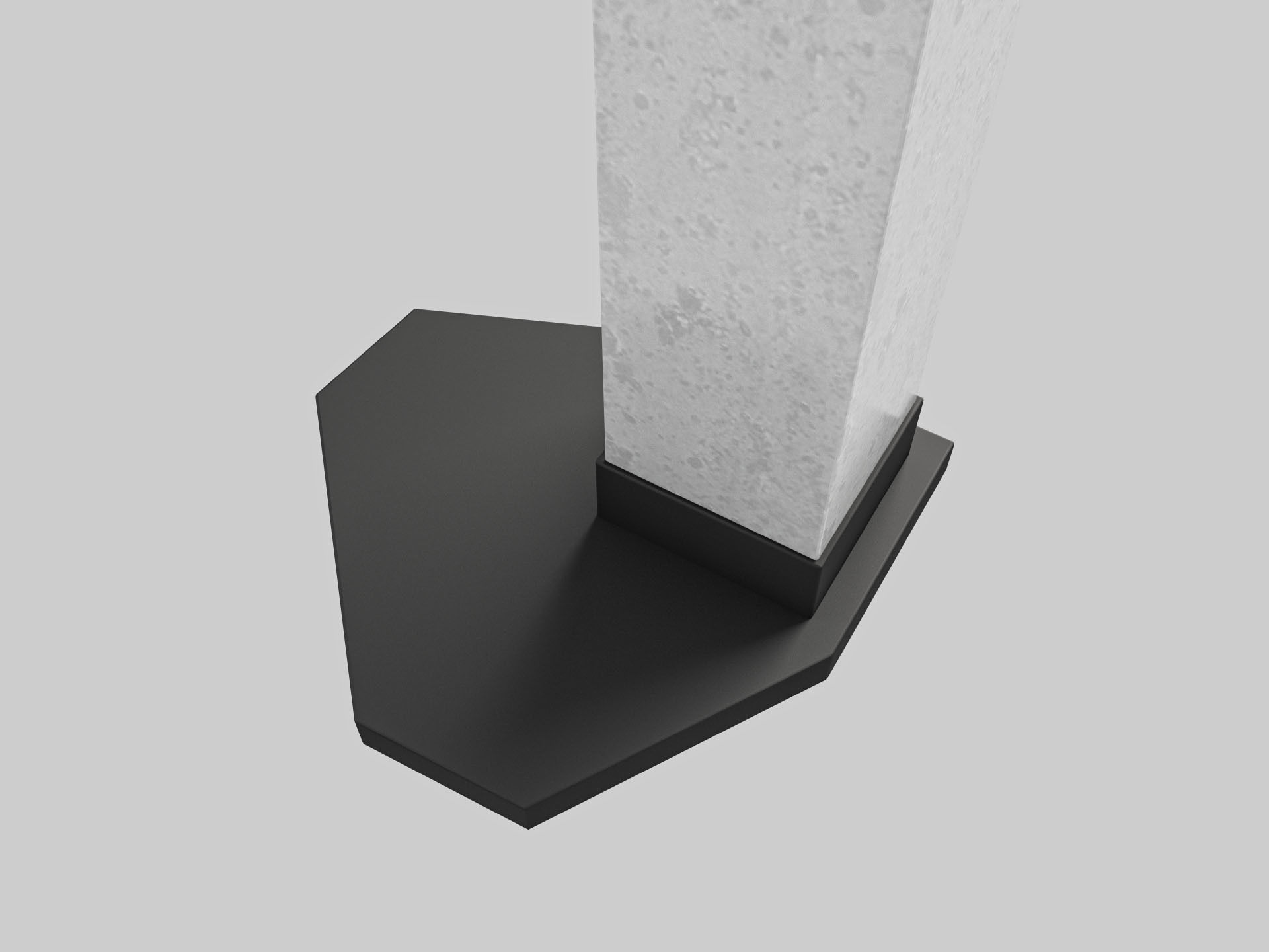 Event Tent 4x4 3D model_8