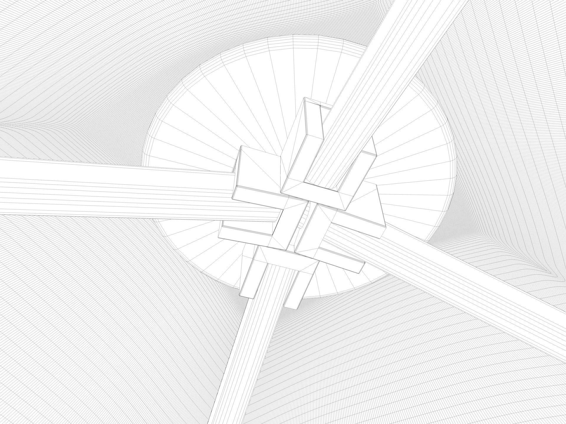 Event Tent 4x4 3D model_22