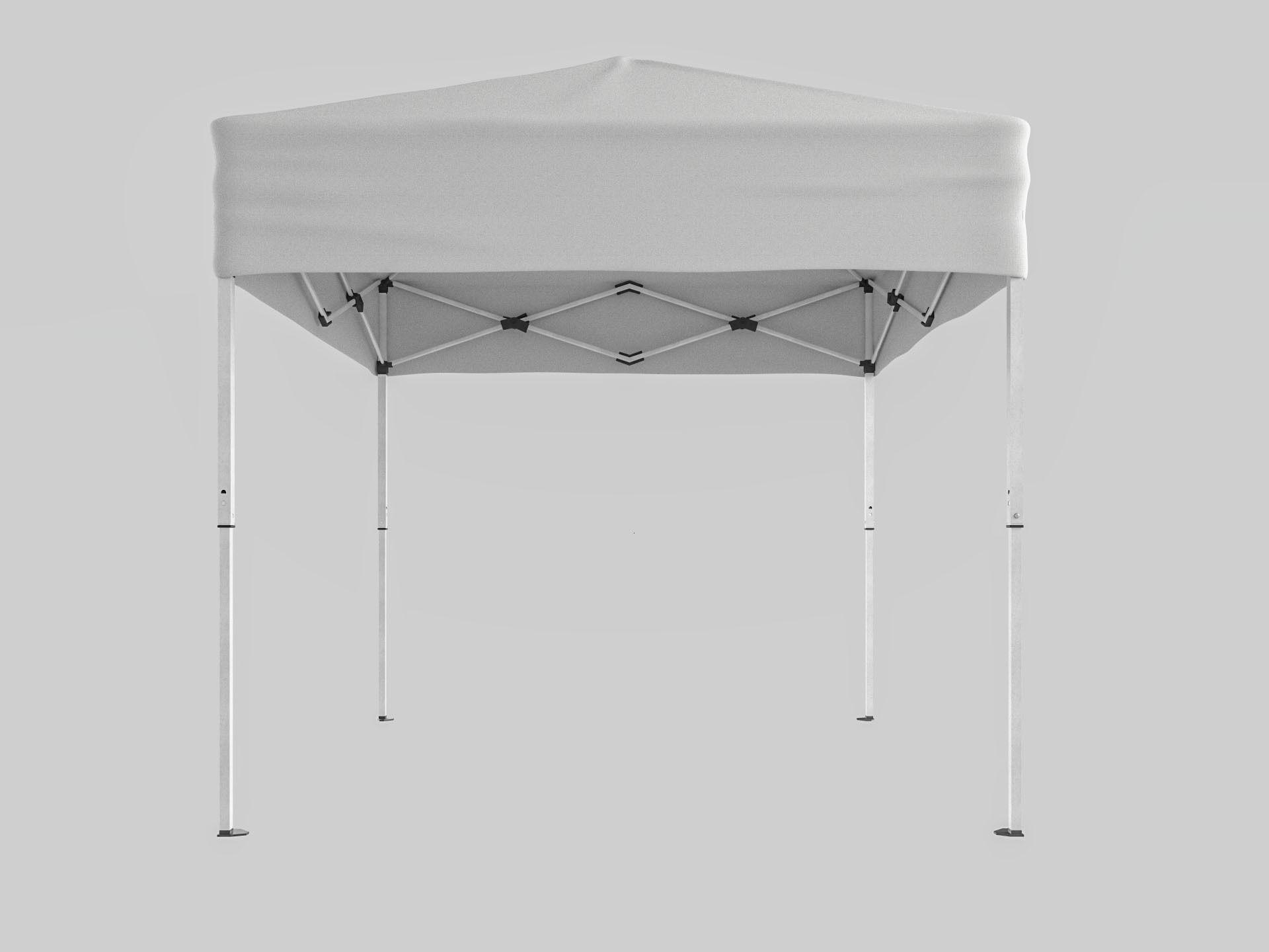Event Tent 4x4 3D model_1