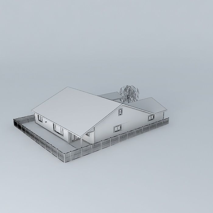 Shattuck house furnished Free 3D model_3
