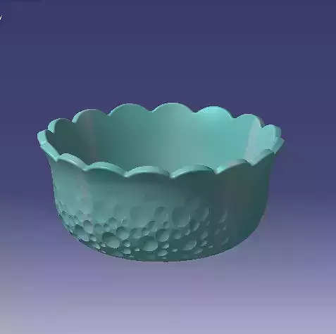 melani small bowl for print and produce 3D print model