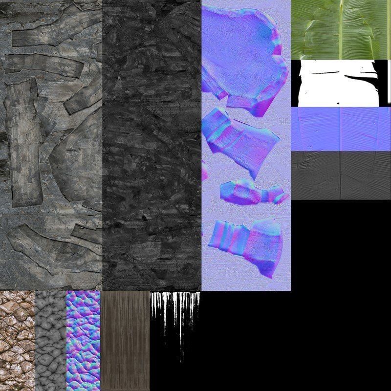 Shipwrecked Boat Low-poly 3D model_22