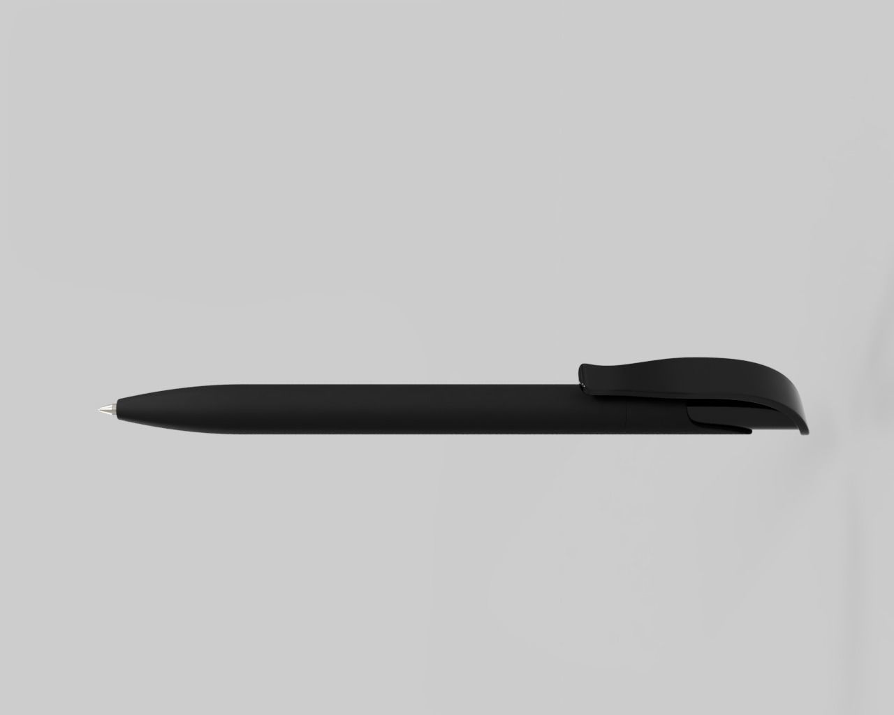 Simple Ballpoint Pen 3D print model_4