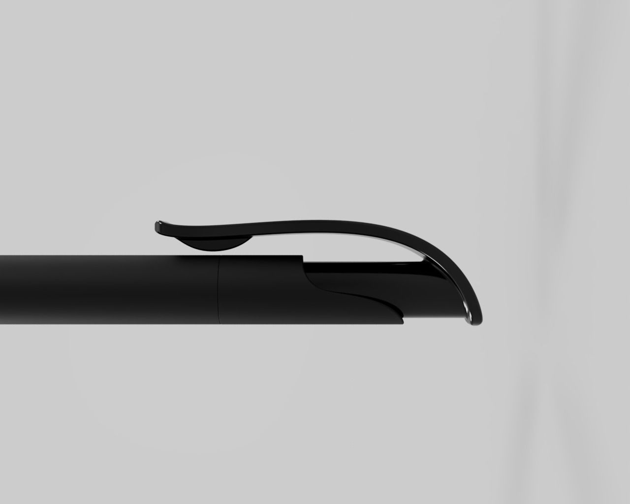 Simple Ballpoint Pen 3D print model_2