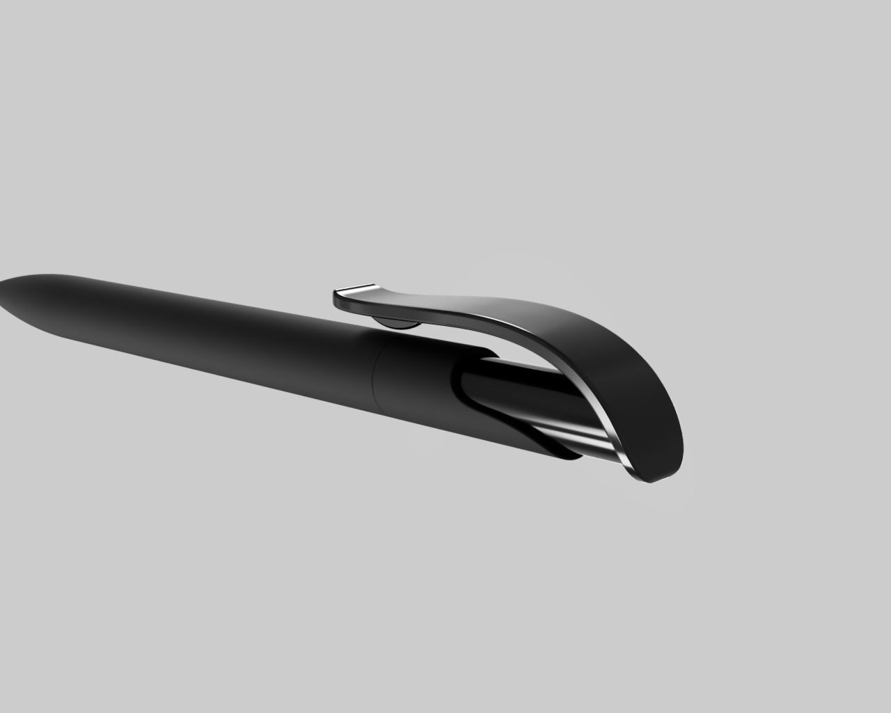 Simple Ballpoint Pen 3D print model_7