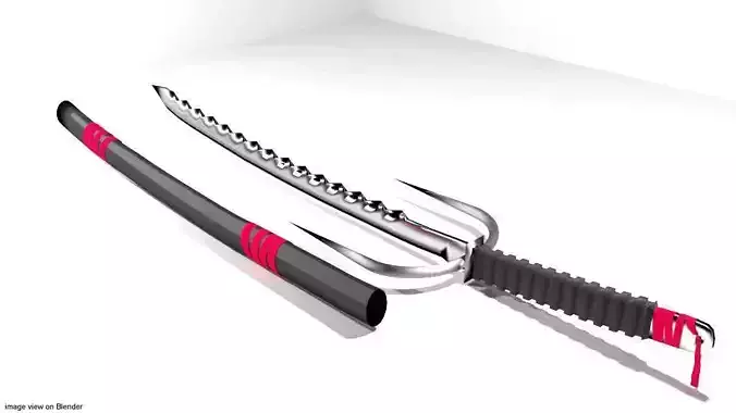 Sword - Fantasy Type 3 3D model