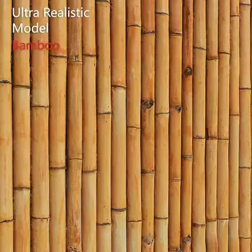 Ultra realistic Bamboo Fence
