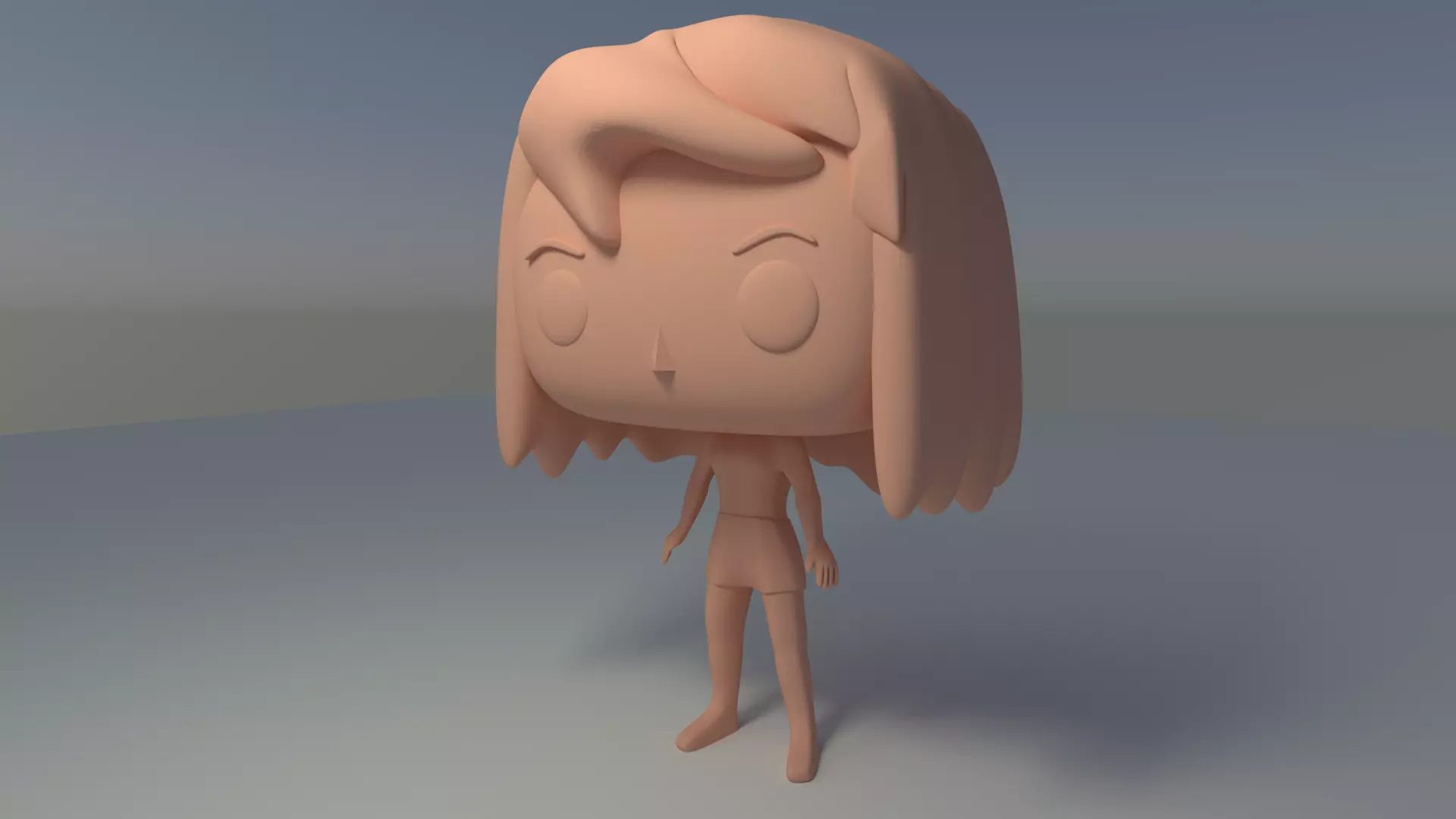 Custom Pop Girl Pose 3D Printable 3D print model_0