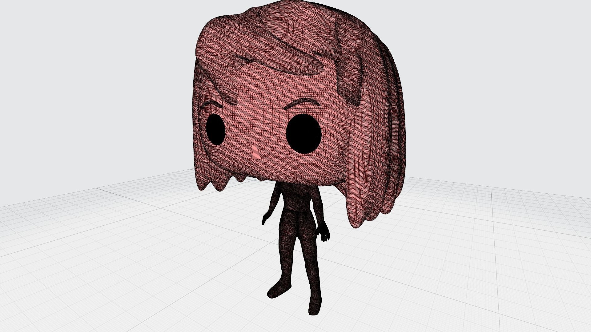 Custom Pop Girl Pose 3D Printable 3D print model_8