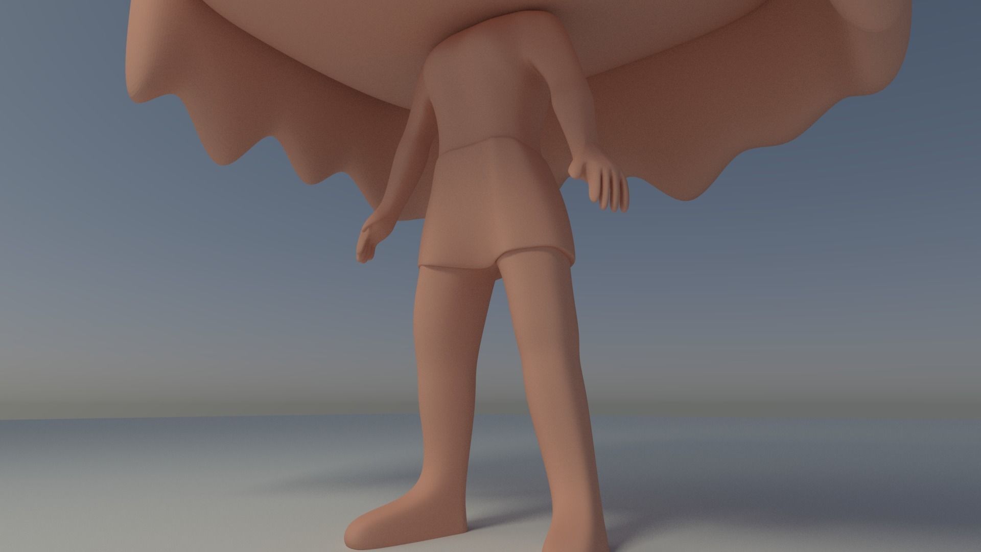 Custom Pop Girl Pose 3D Printable 3D print model_5