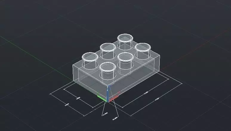 Print Block 2 by 3 Free 3D print model_0