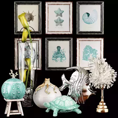 Decor set 46 3D model