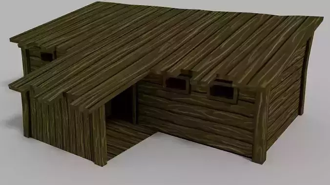 Lowpoly RPG House 