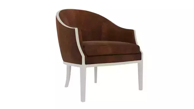 Velvet colored chair