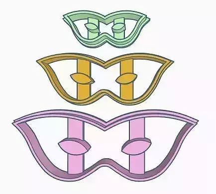 Mask V1 Cookie Cutter Set