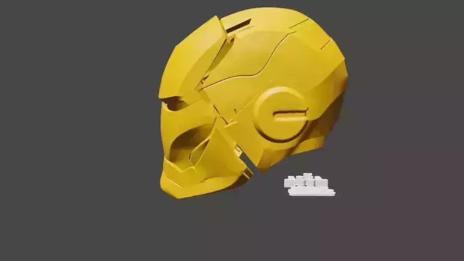 Iron Man Printable Helmet 3D print model