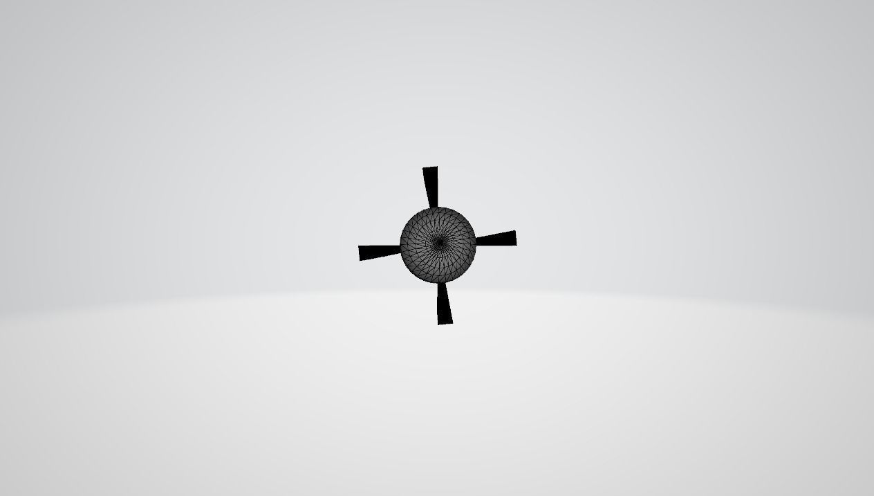 Wehrner von Braun V2 Rocket Low-poly 3D model_9