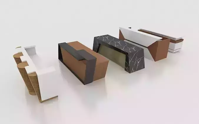 RECEPTIONS 3DS MAX 2015 5 MODEL