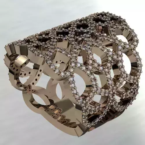 LACE RING 3D print model
