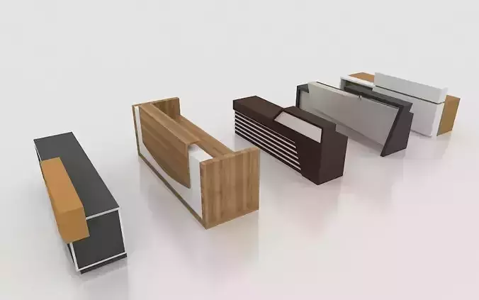RECEPTIONS 3DS MAX 2015 5 MODEL
