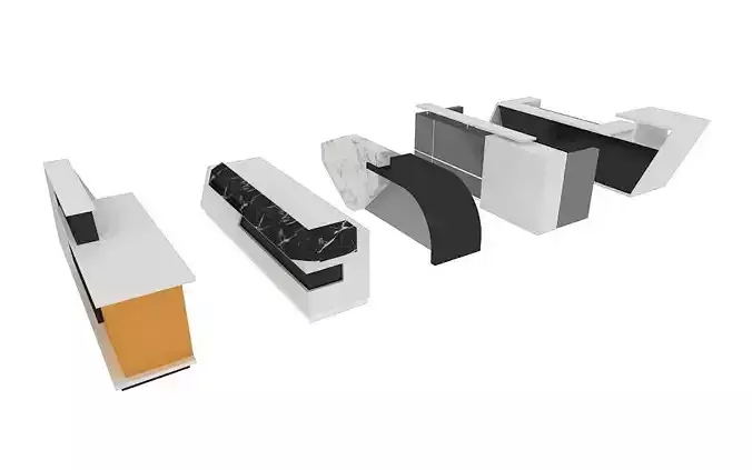 RECEPTIONS 3DS MAX 2015 5 MODEL