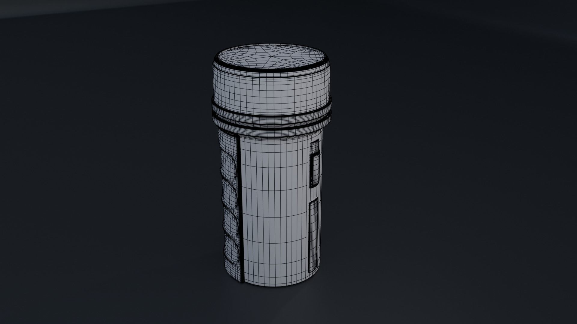 Plastic Lantern 3D model_10