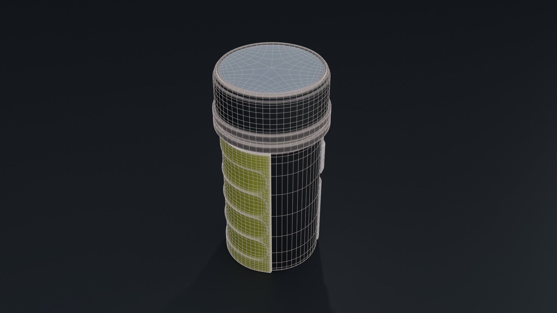 Plastic Lantern 3D model_11