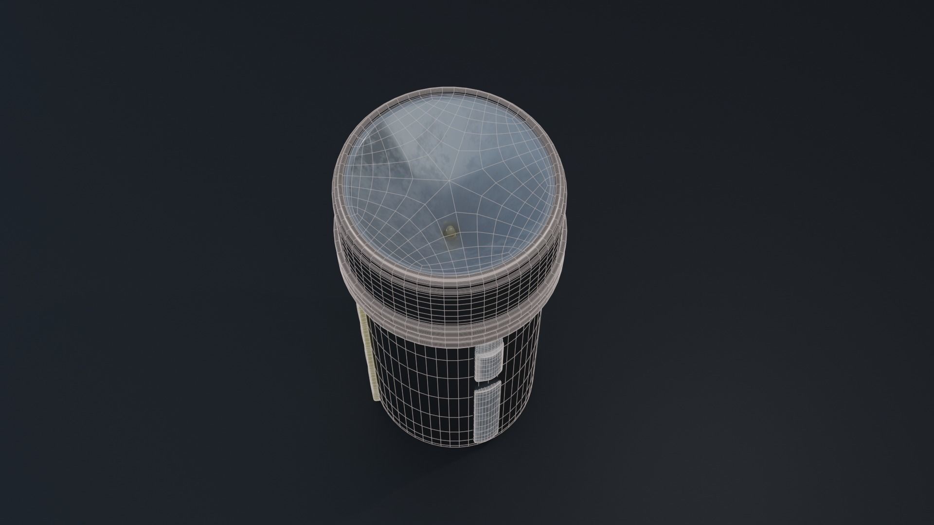 Plastic Lantern 3D model_12