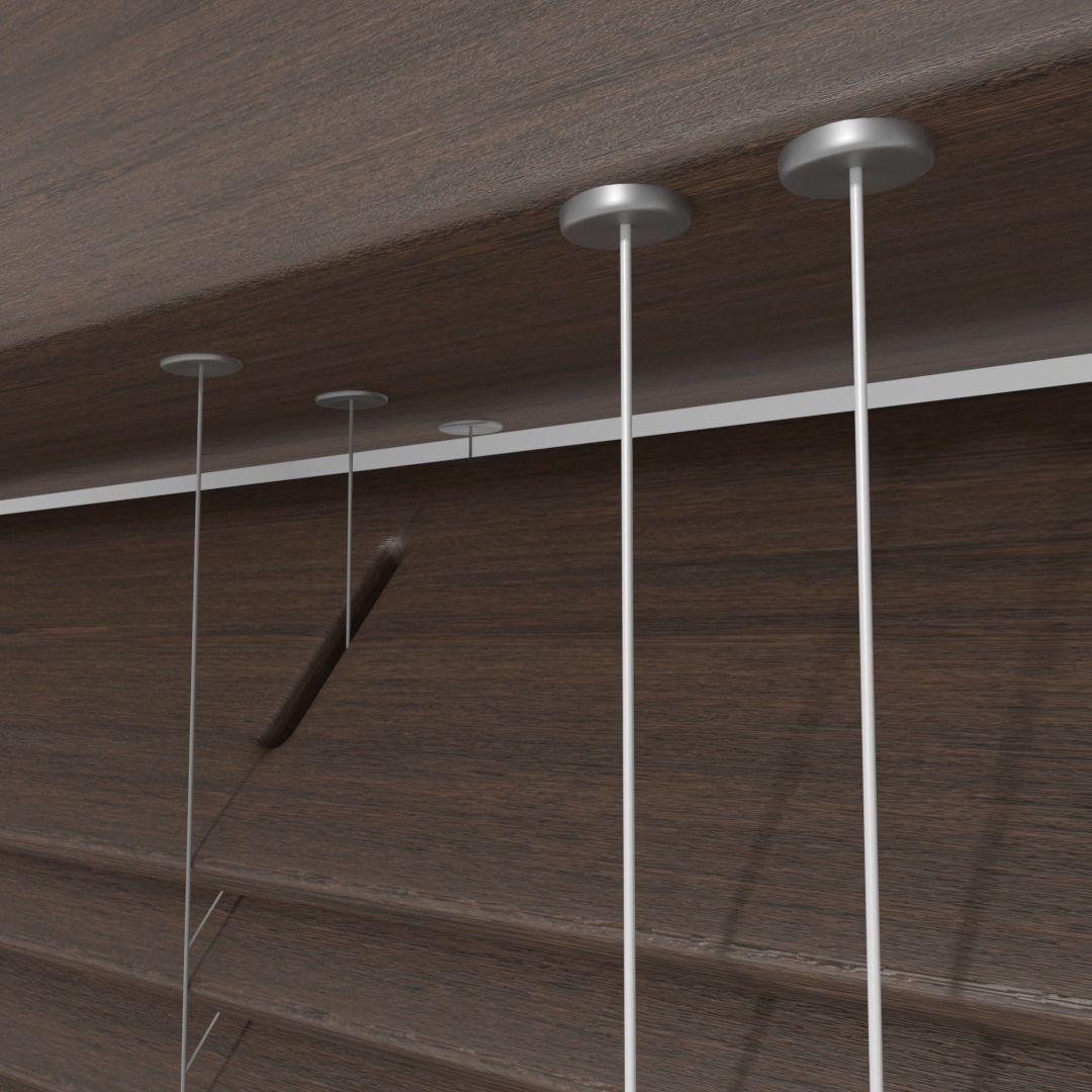 Wooden Blinds 3D model_5