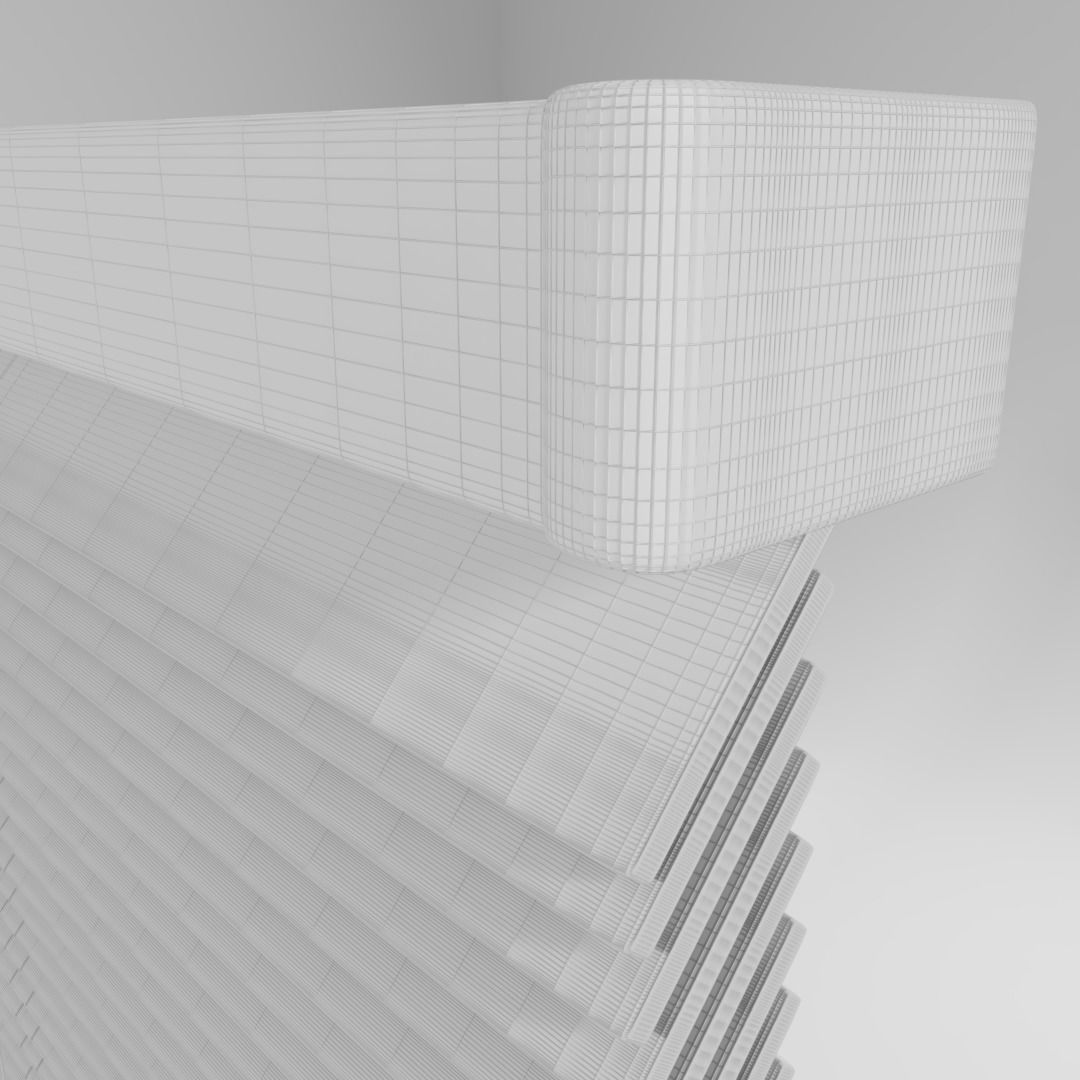 Wooden Blinds 3D model_12