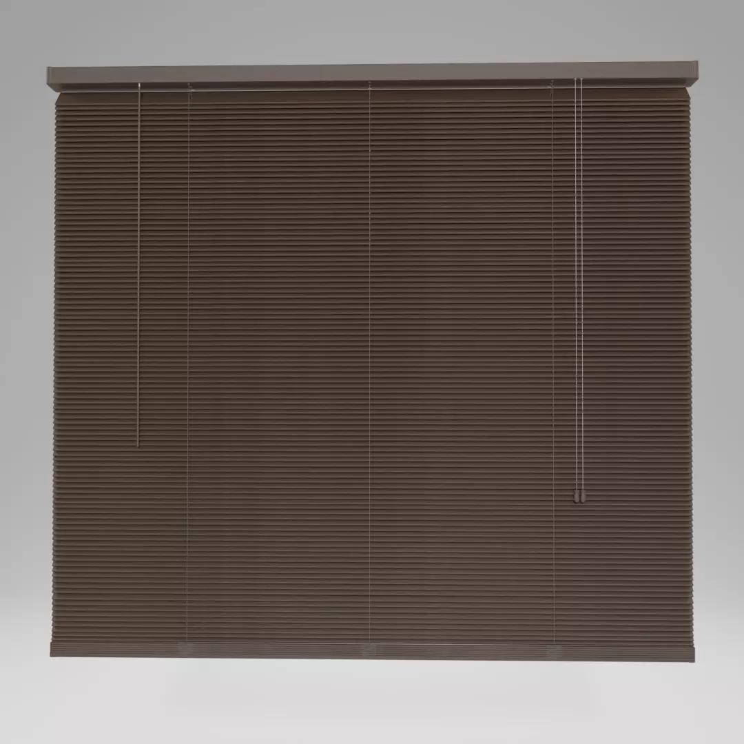 Wooden Blinds 3D model_0