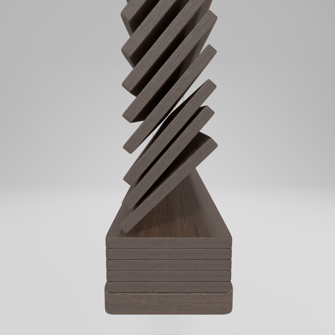 Wooden Blinds 3D model_10