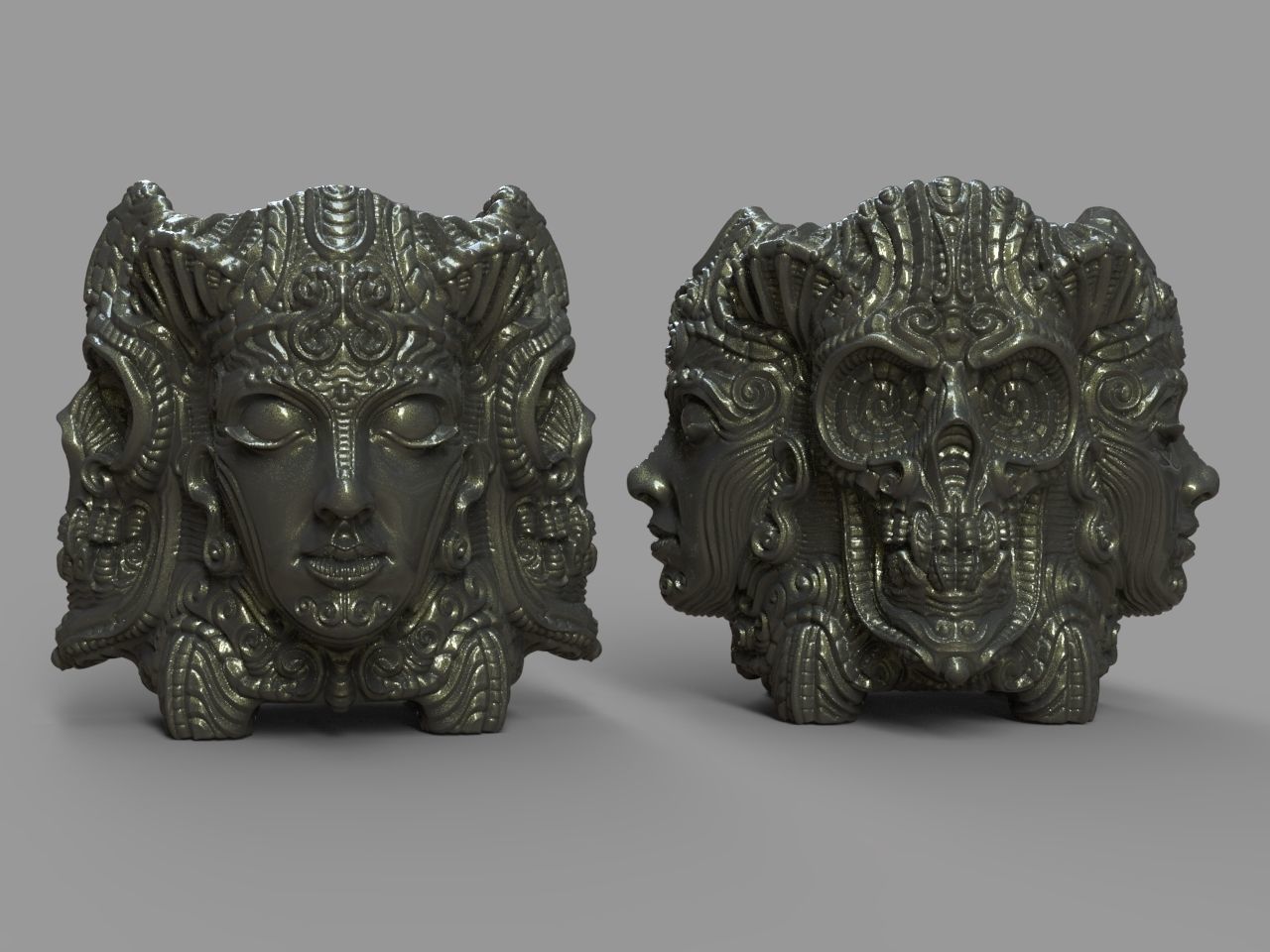 stylized mug 3D print model_1