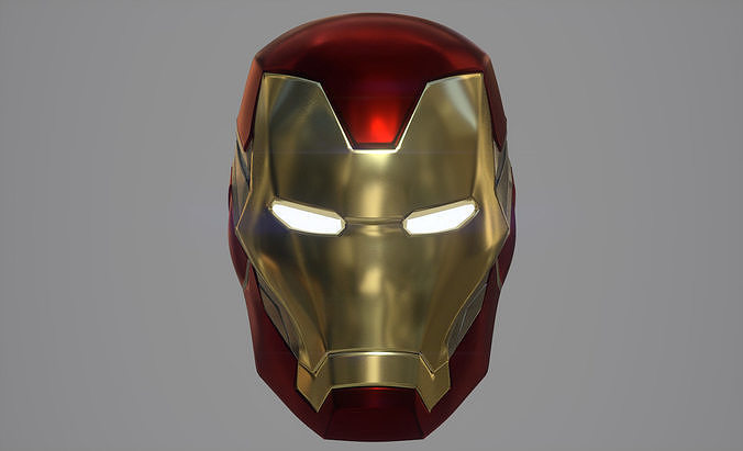 Ironman mk85 helmet 3D print model