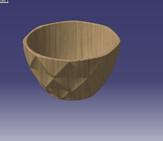 new index small bowl as a decoration 3D print model_3