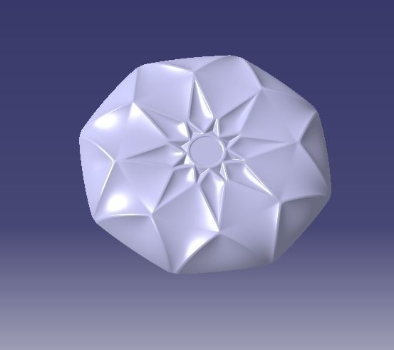 new index small plate as a nice decoration 3D print model_2