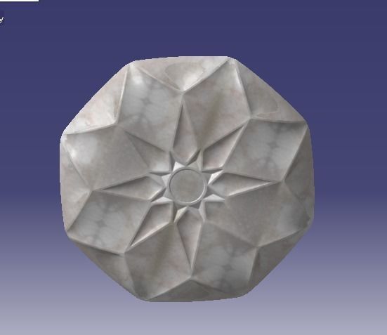 new index small plate as a nice decoration 3D print model_1