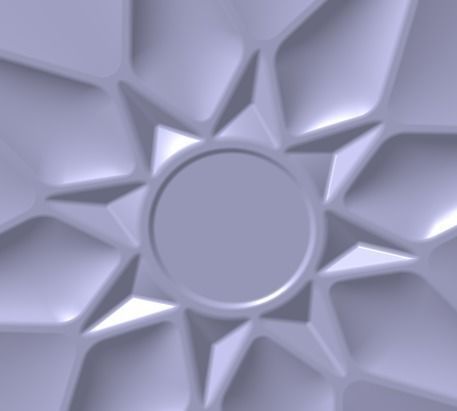 new index small plate as a nice decoration 3D print model_13