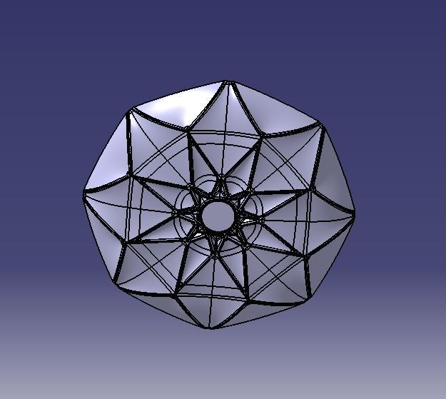 new index small plate as a nice decoration 3D print model_14