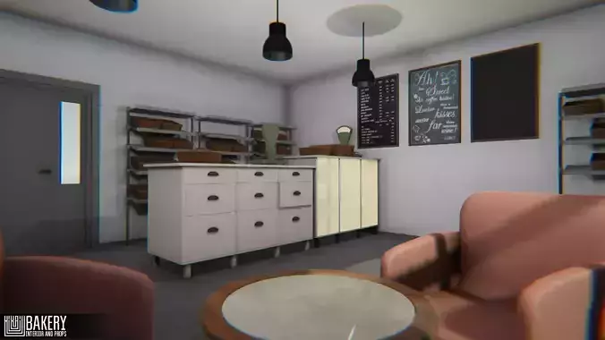 Bakery - interior and props