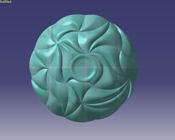 bamboo shallow large bowl 3D print model
