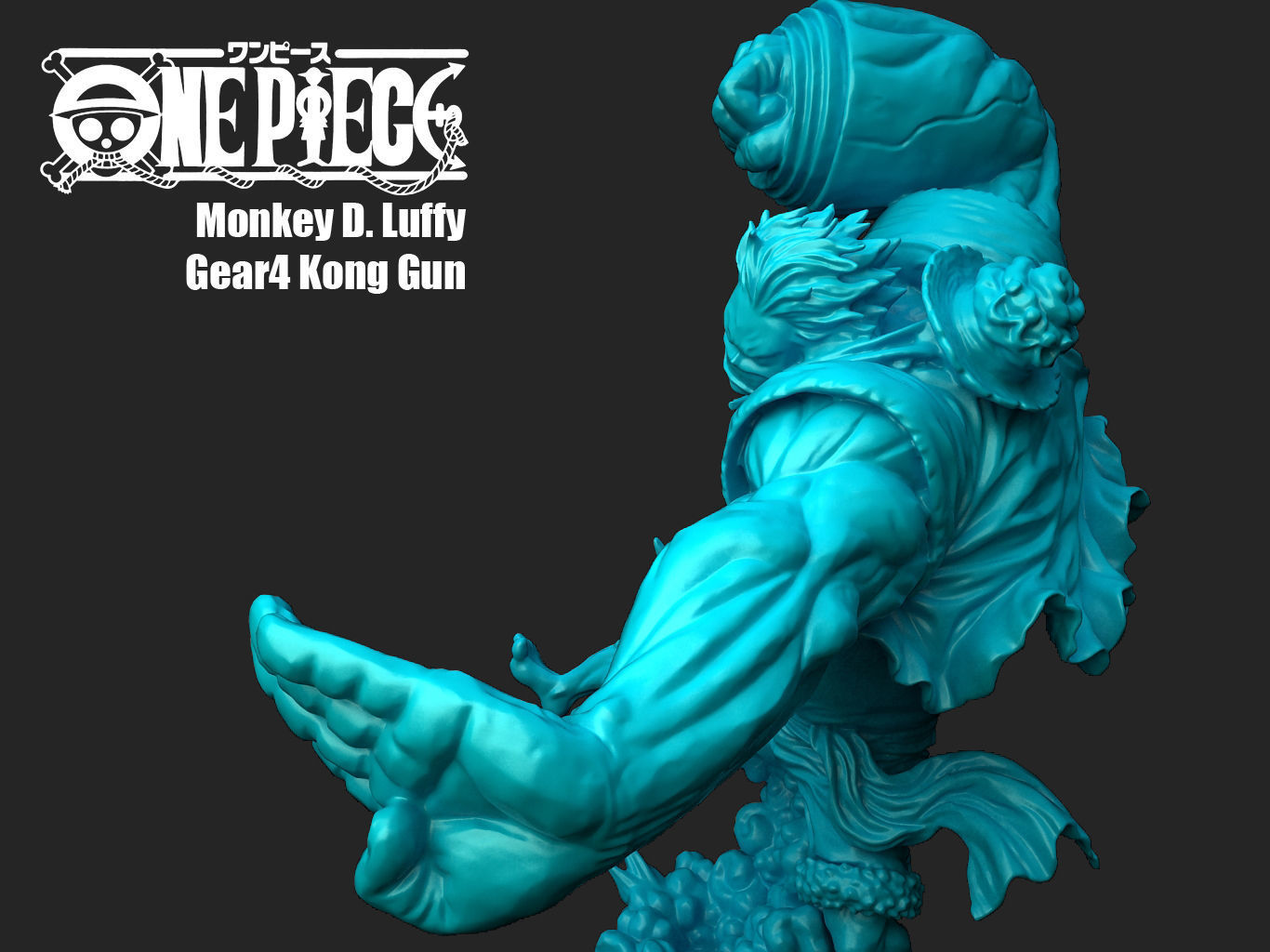 LUFFY GEAR4 KONGGUN 3D model_4