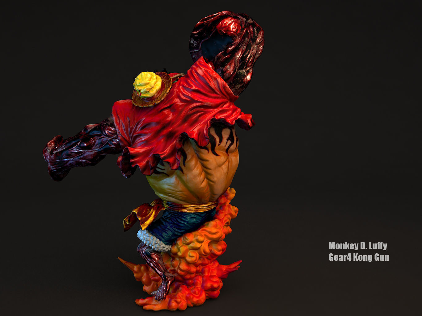 LUFFY GEAR4 KONGGUN 3D model_15