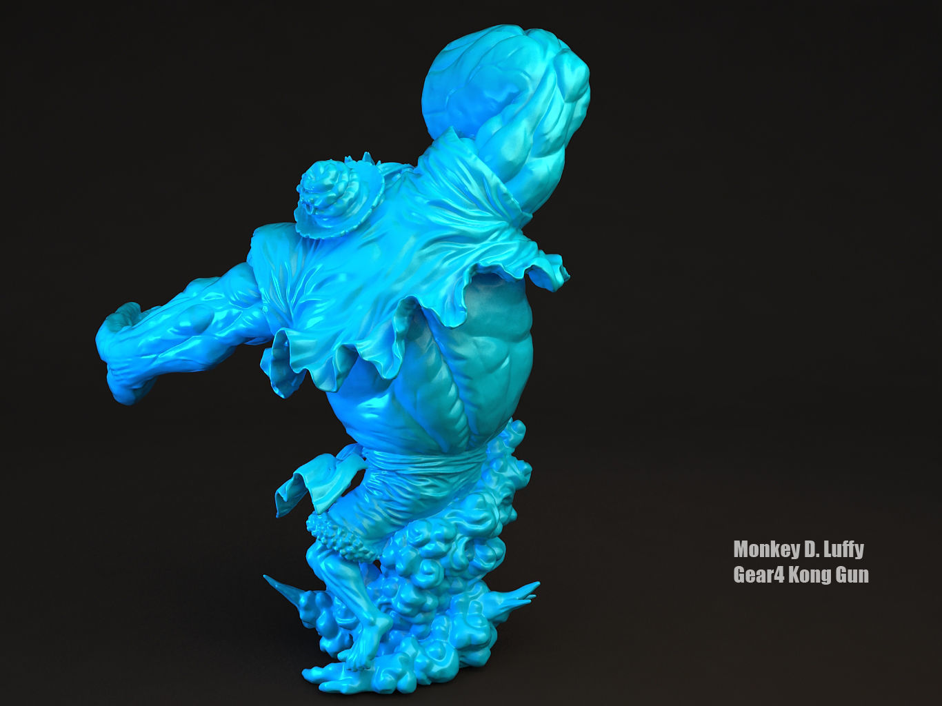 LUFFY GEAR4 KONGGUN 3D model_24