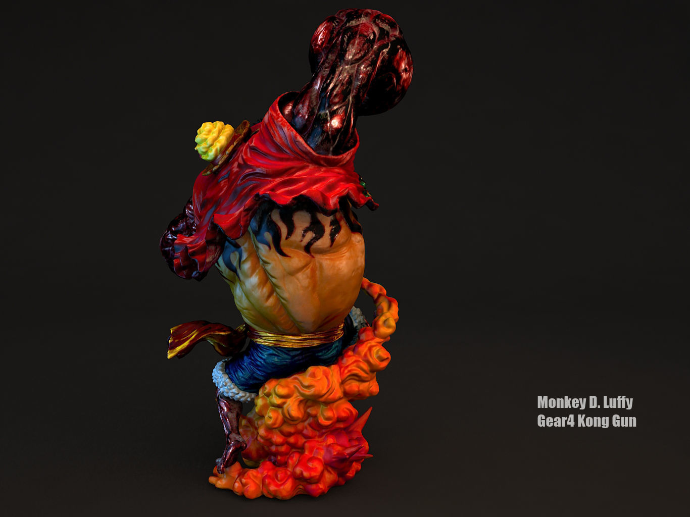 LUFFY GEAR4 KONGGUN 3D model_16