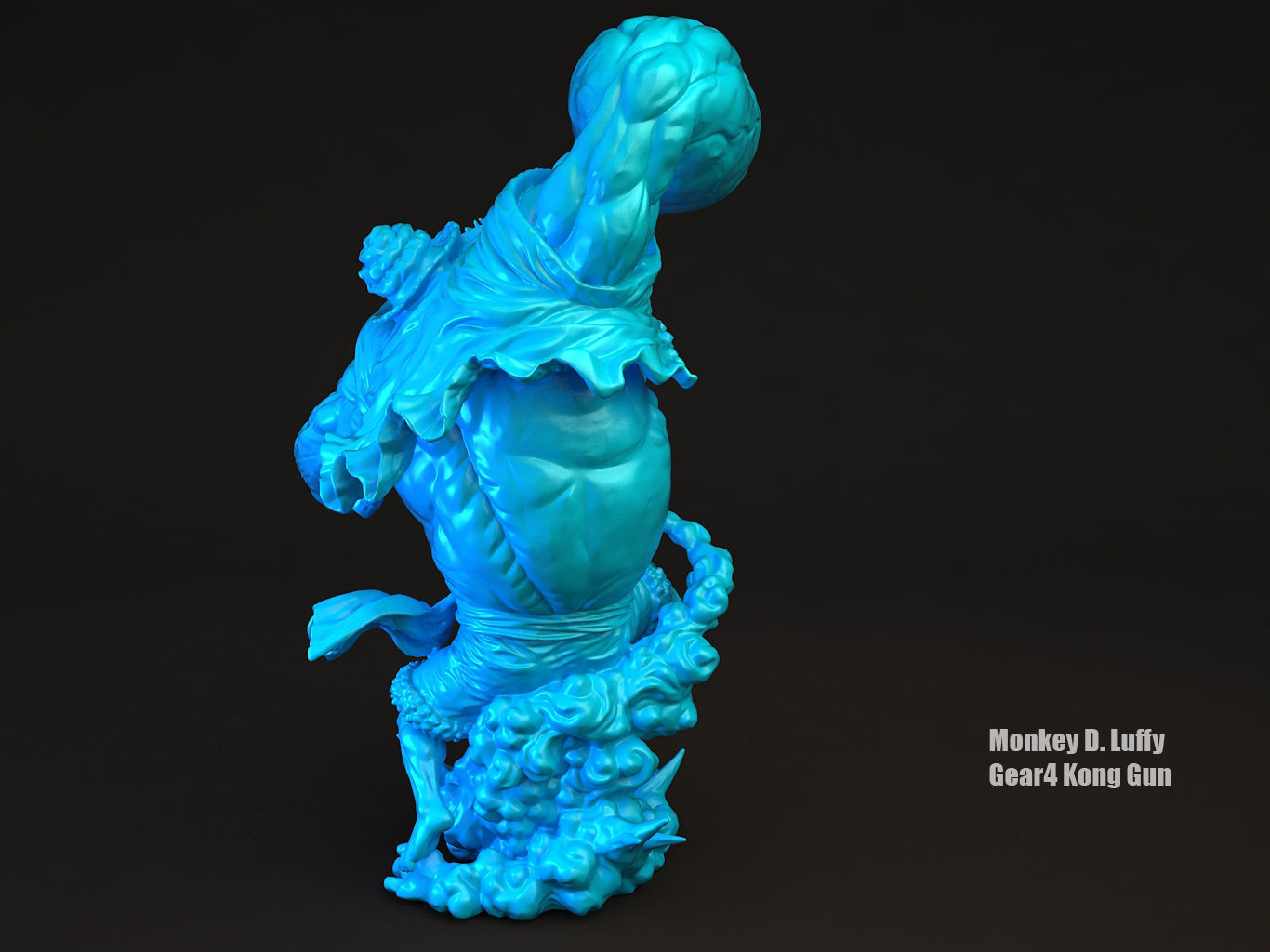 LUFFY GEAR4 KONGGUN 3D model_25