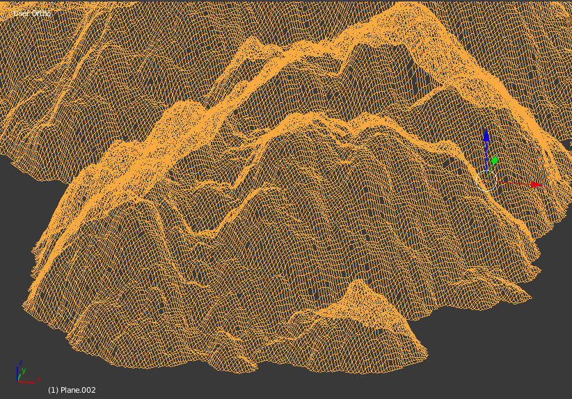 Alien Planet Sci-Fi Fantasy Scenery 3D model_3