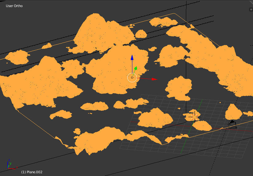 Alien Planet Sci-Fi Fantasy Scenery 3D model_2