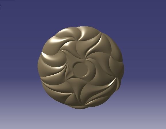 bamboo large plate suitable for print and produce 3D print model_8