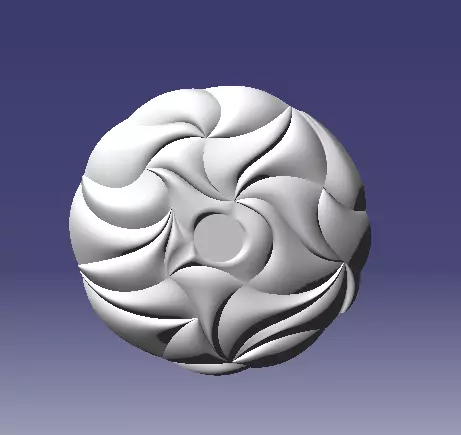 bamboo large plate suitable for print and produce 3D print model_0